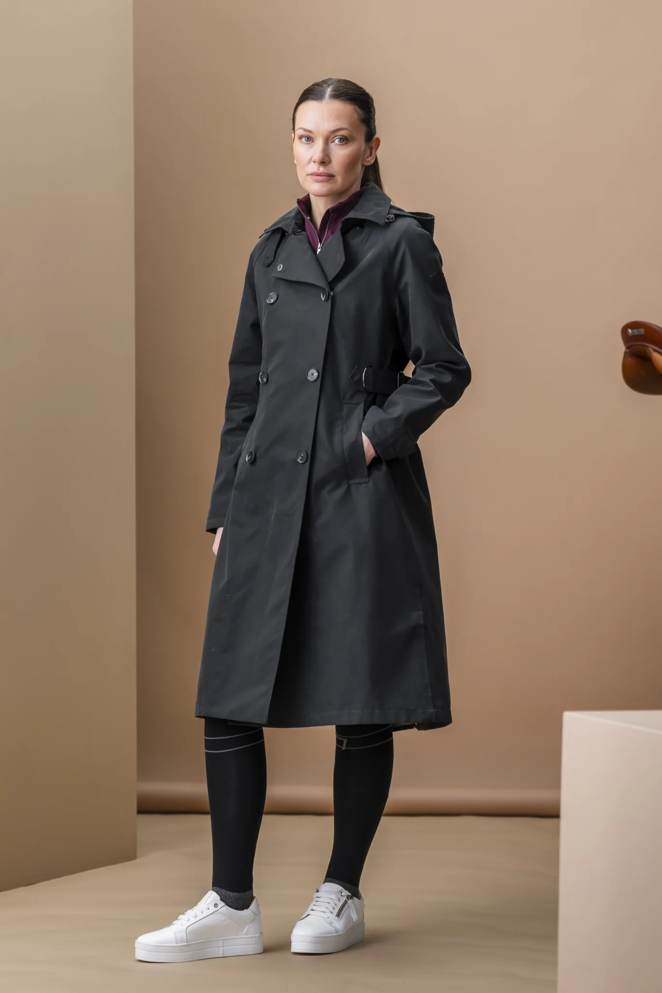 AA Ladies Isabella Riding Trench Coat