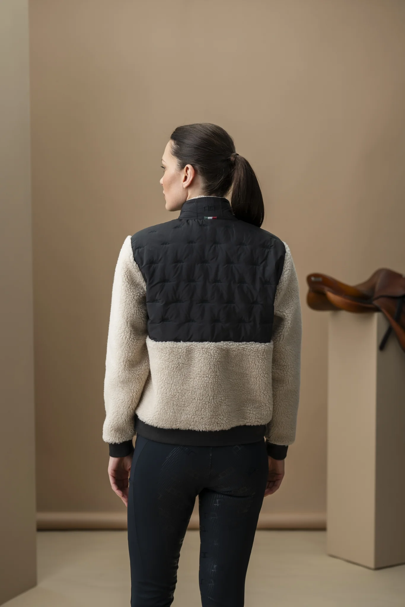 AA Lorenza Zip Through Borg Fleece - Image 2