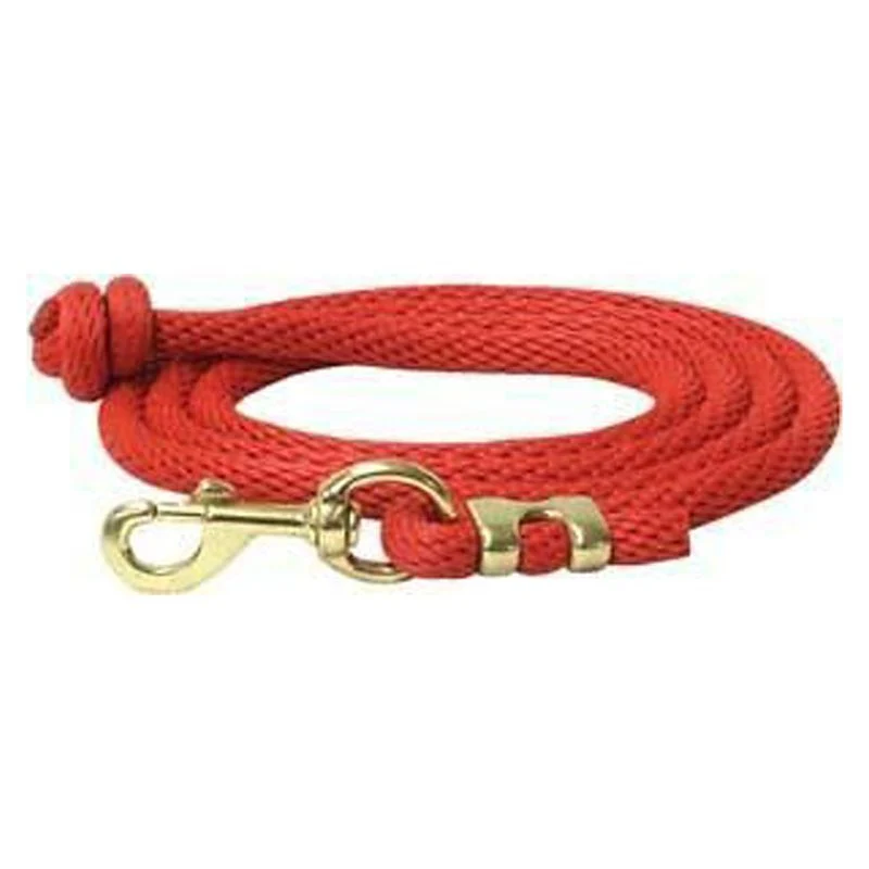Abetta Round Nylon Lead With Brass Snap 5/8 x10ft Blk - Image 2