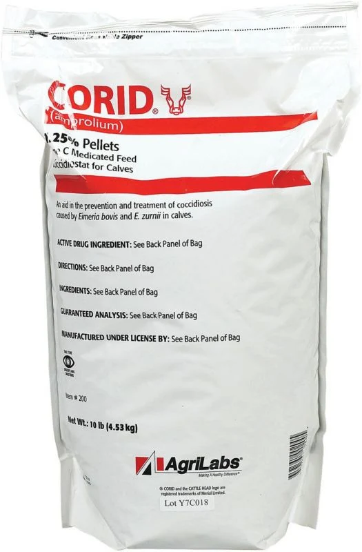 Agrilabs Corid 1.25percentPellets 10 Lb