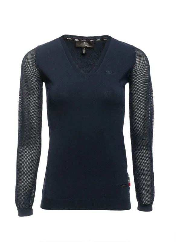 Alessandro Albanese Ladies Sweater with Perforated - Image 10