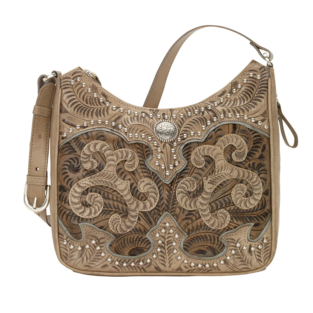 American West Annie's Secret Zip-Top Shoulder Bag with Conceal Carry Pocket - Image 3