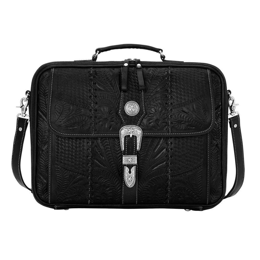 American West Classic Travel Laptop Briefcase - Image 2