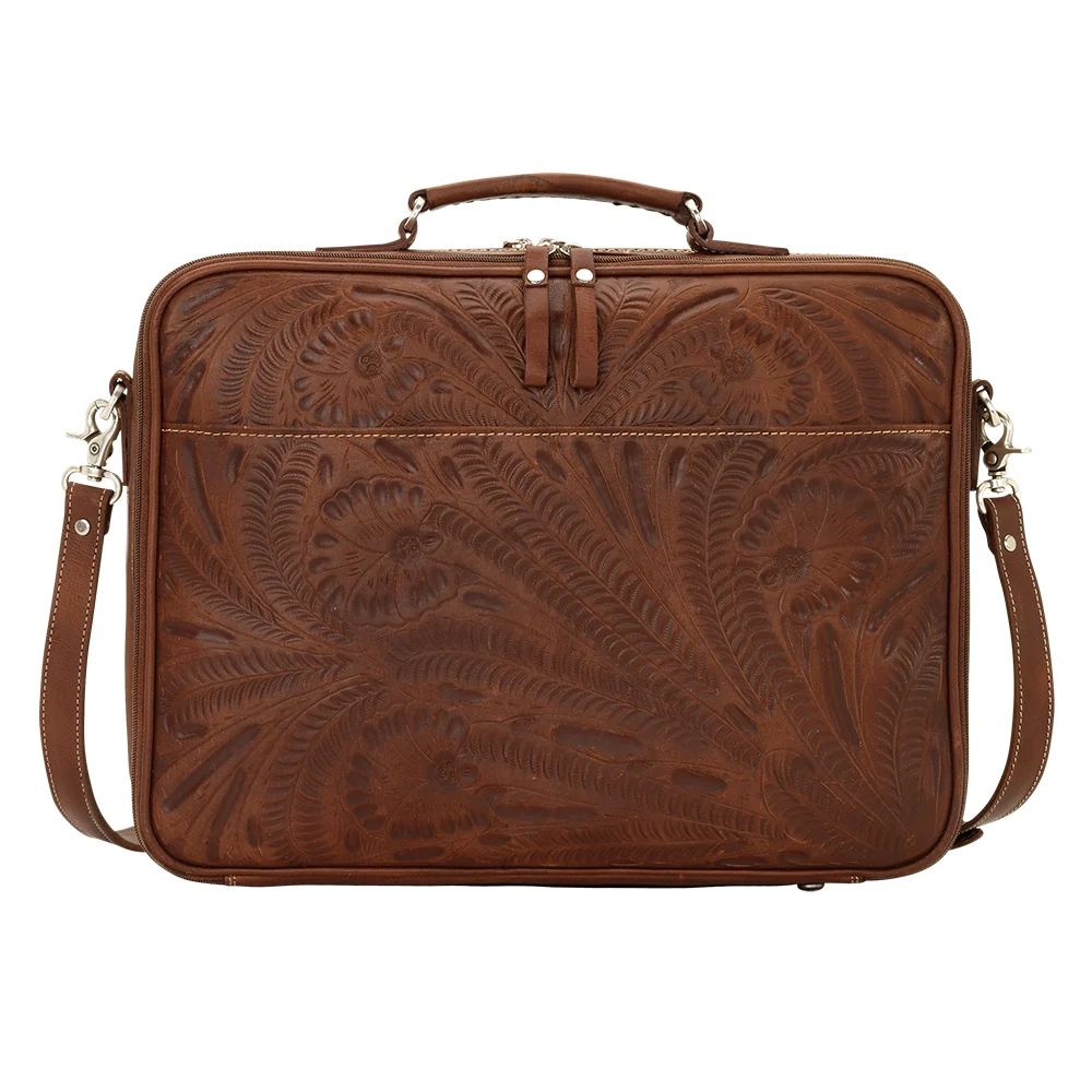American West Classic Travel Laptop Briefcase - Image 9