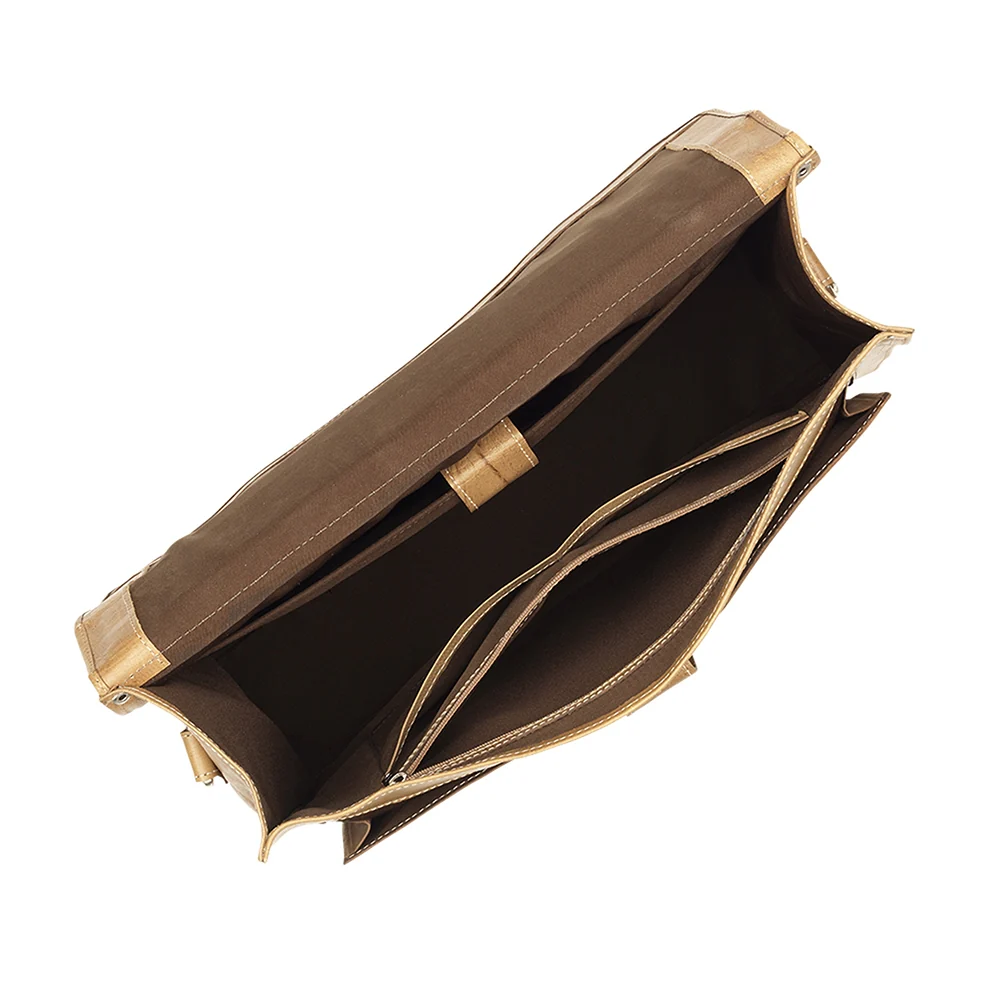 American West Classic Travel Multi-Compartment Briefcase - Image 3