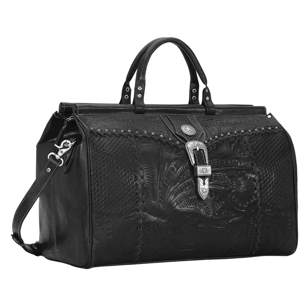 American West Classic Travel Zip Top Duffle Bag - Image 4