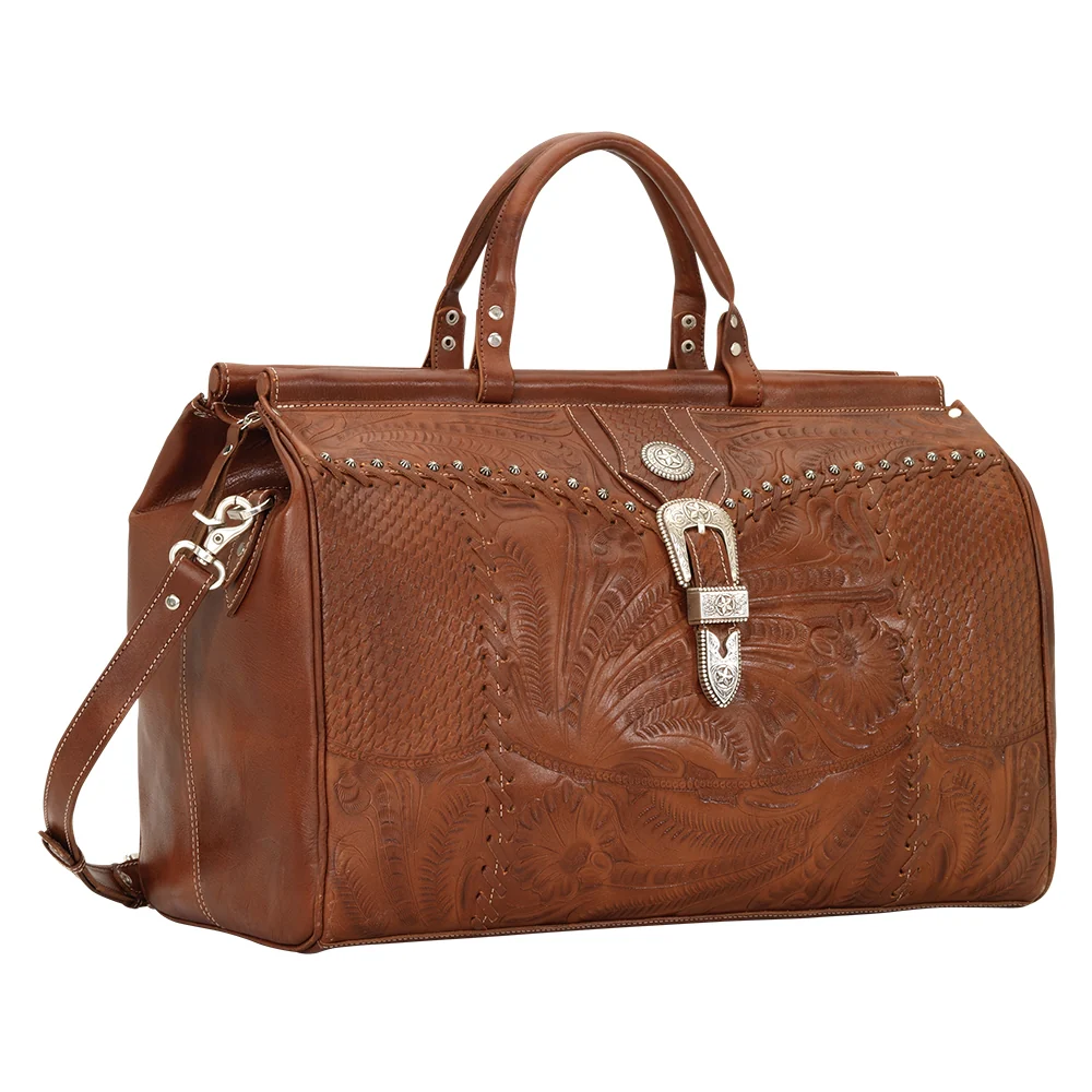 American West Classic Travel Zip Top Duffle Bag - Image 9