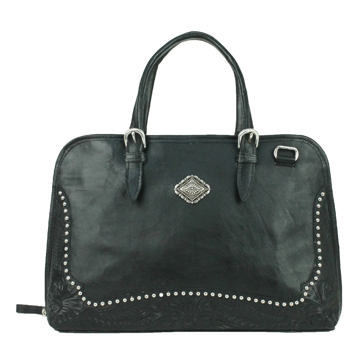 American West Cowtown Zip Around Smart Briefcase - Image 2