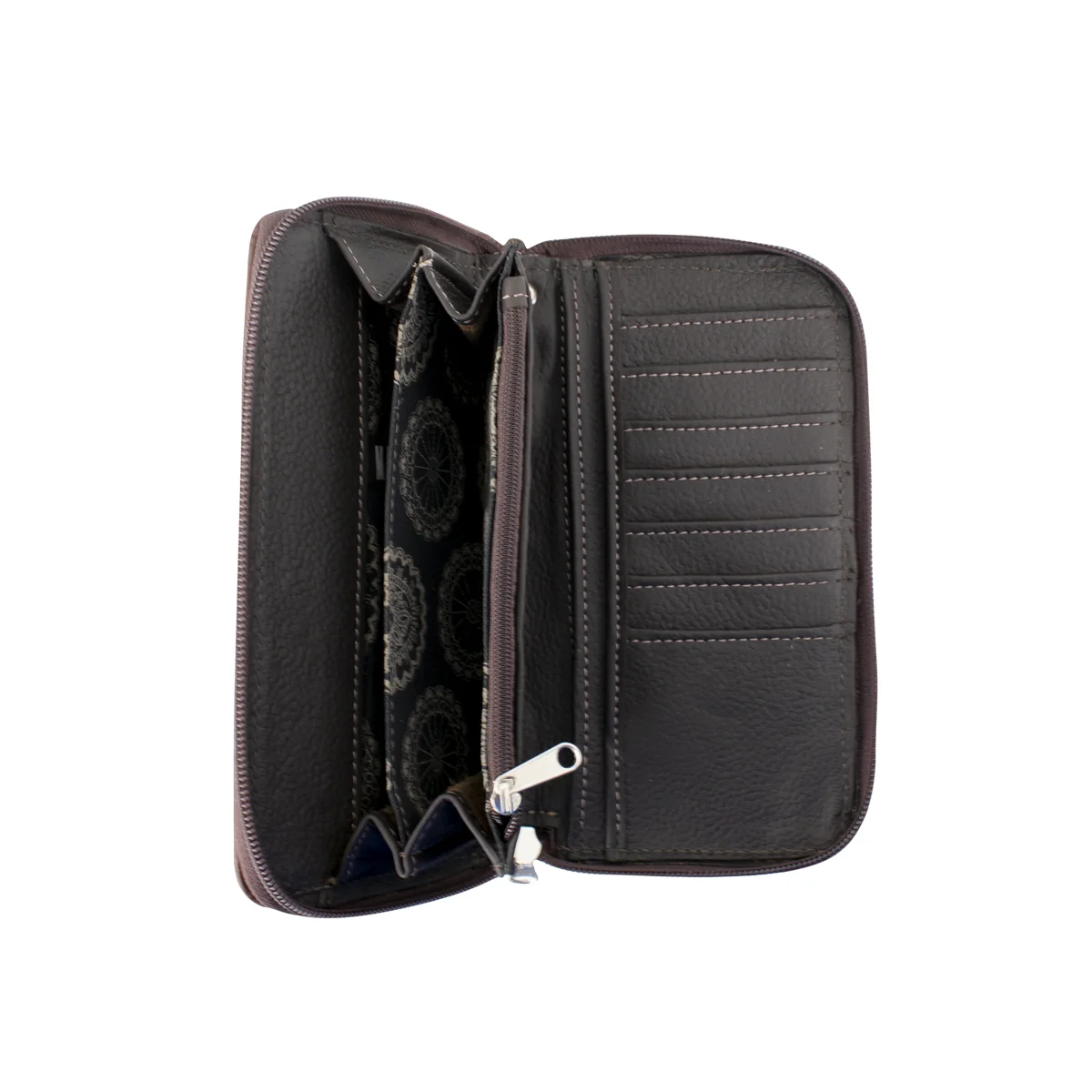American West Cowtown Zip-Around Wallet - Image 6