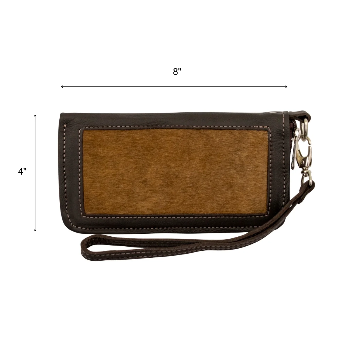 American West Cowtown Zip-Around Wallet - Image 9