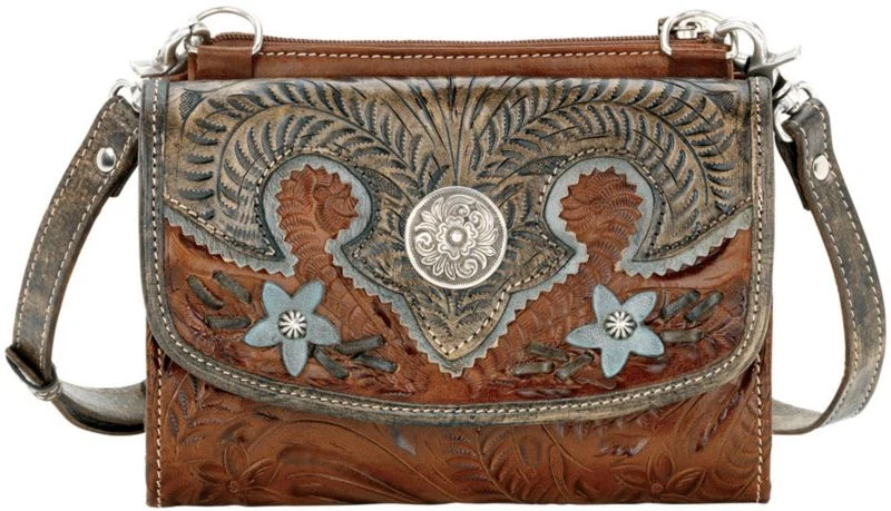 American West Desert Wildflower Crossbody Bag/Wallet - Image 3