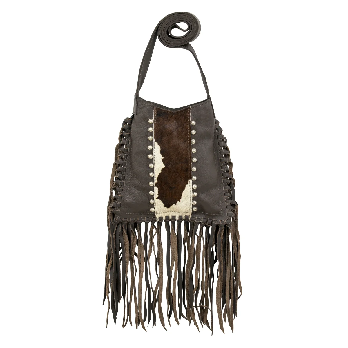 American West Fringed Cowgirl Crossbody with Fringe - Image 2