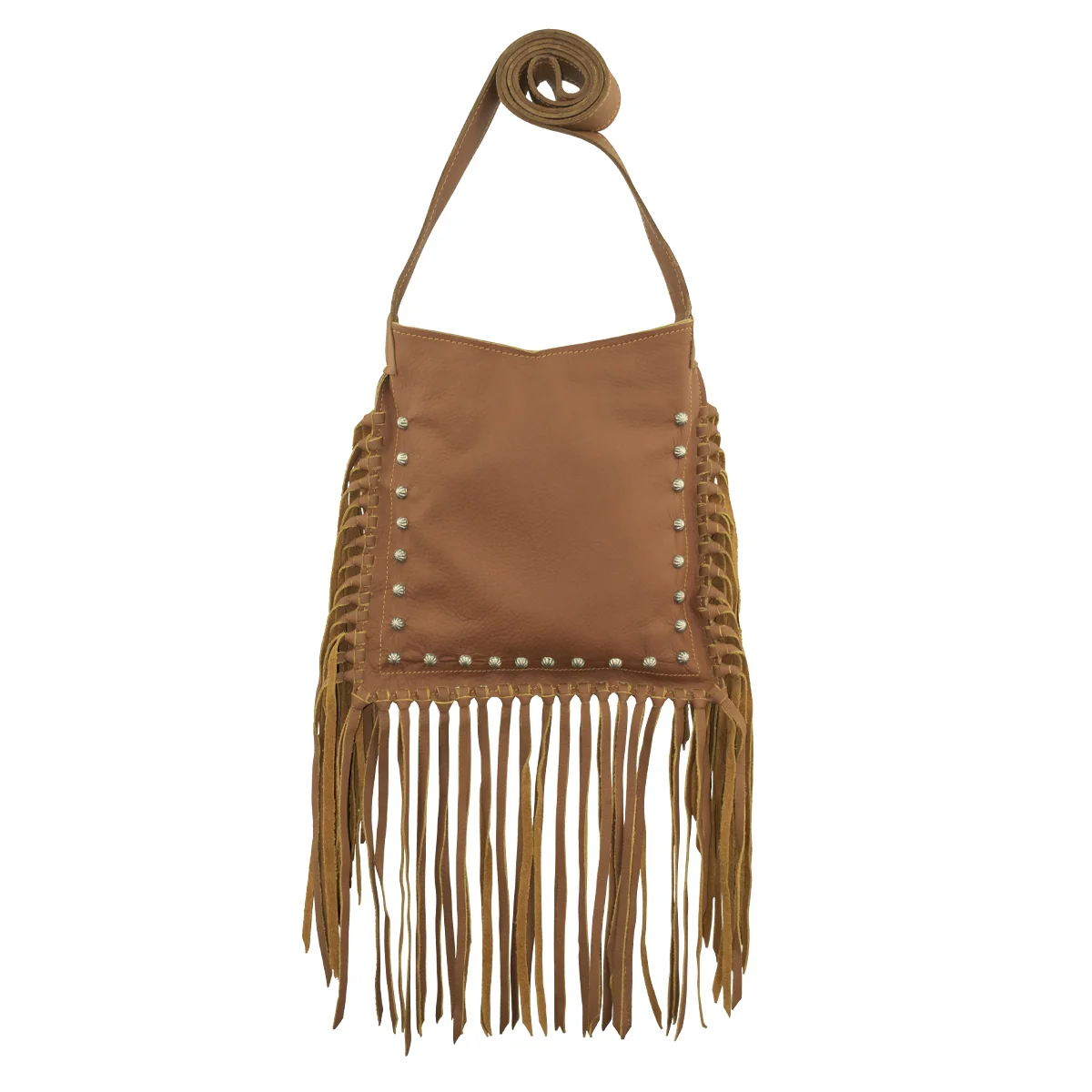 American West Fringed Cowgirl Crossbody with Fringe - Image 5