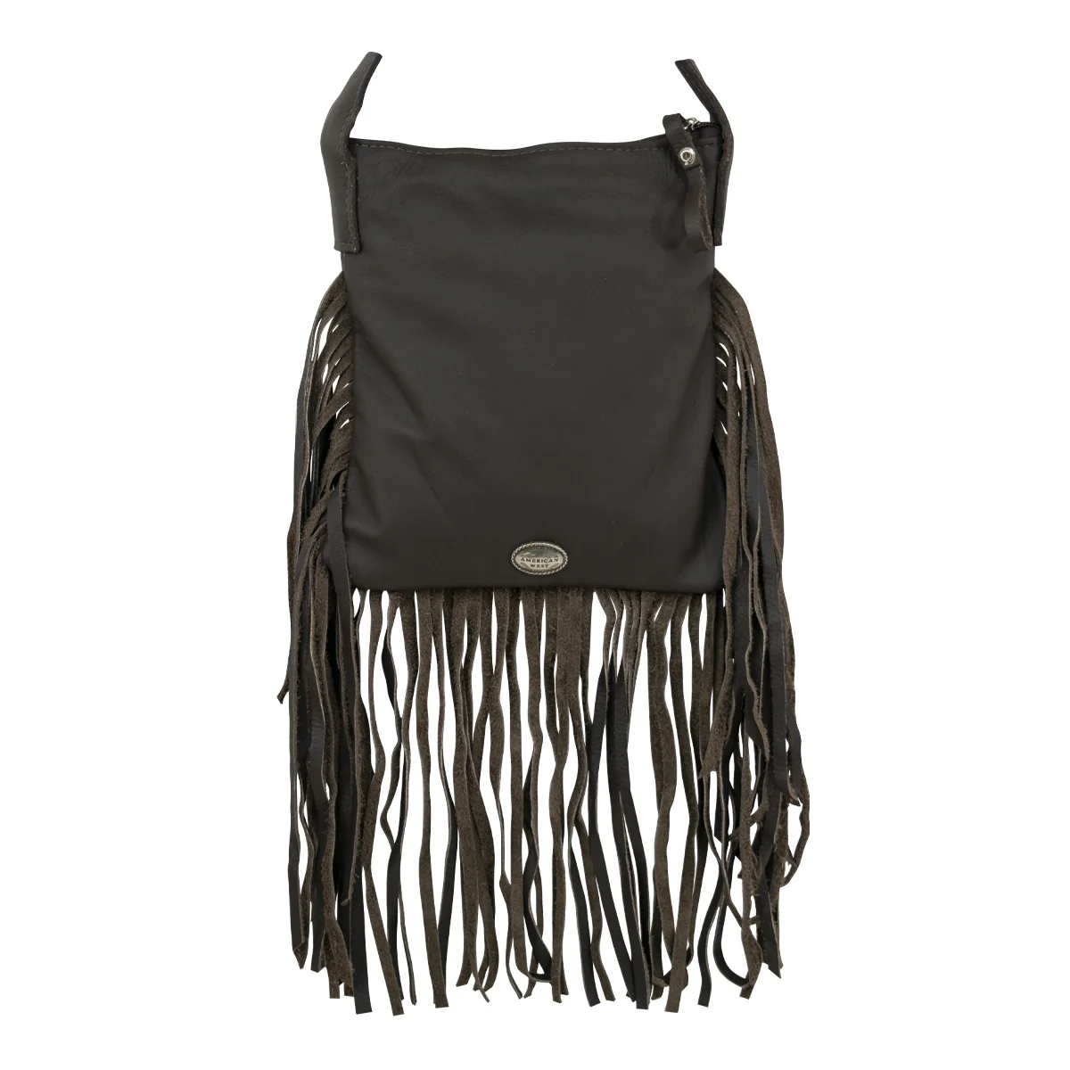 American West Fringed Cowgirl Crossbody with Front Compartment - Image 2