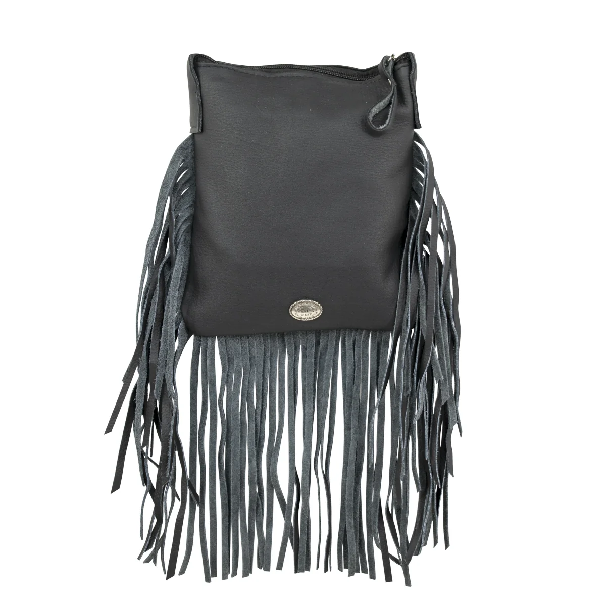 American West Fringed Cowgirl Crossbody with Front Compartment - Image 2