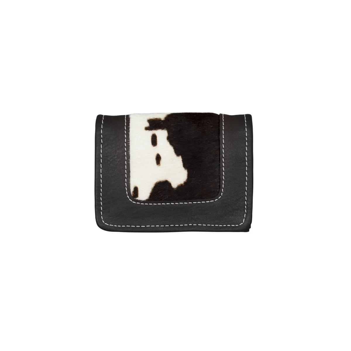 American West Hair-On Small Ladies Tri-Fold Wallet