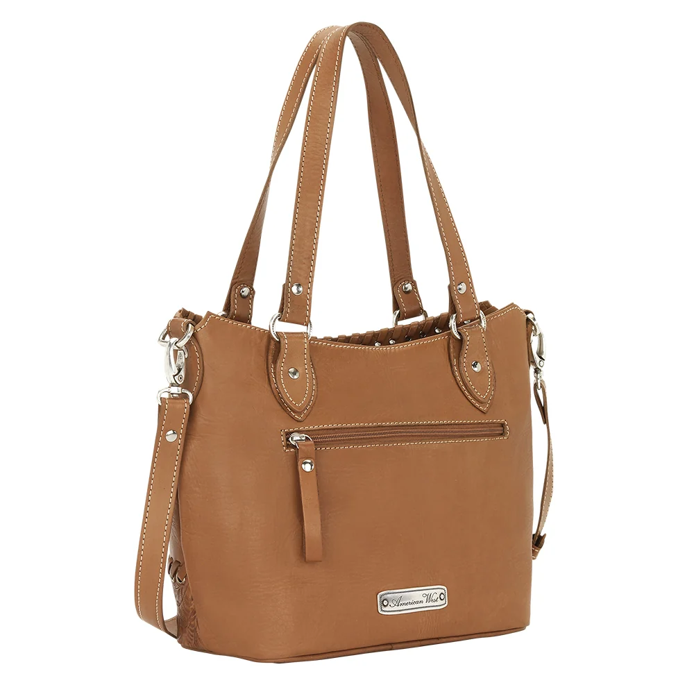 American West Harvest Moon Convertible Zip Top Bucket Tote - Image 2