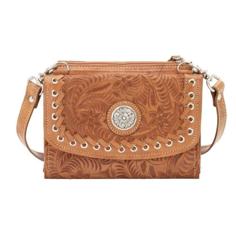 American West Harvest Moon Crossbody Handbag/Wallet Combo - Image 2