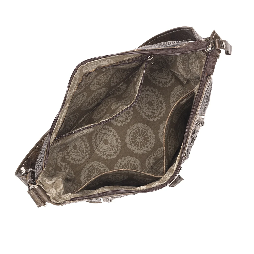 American West Hill Country Zip Top Bucket Tote - Image 14