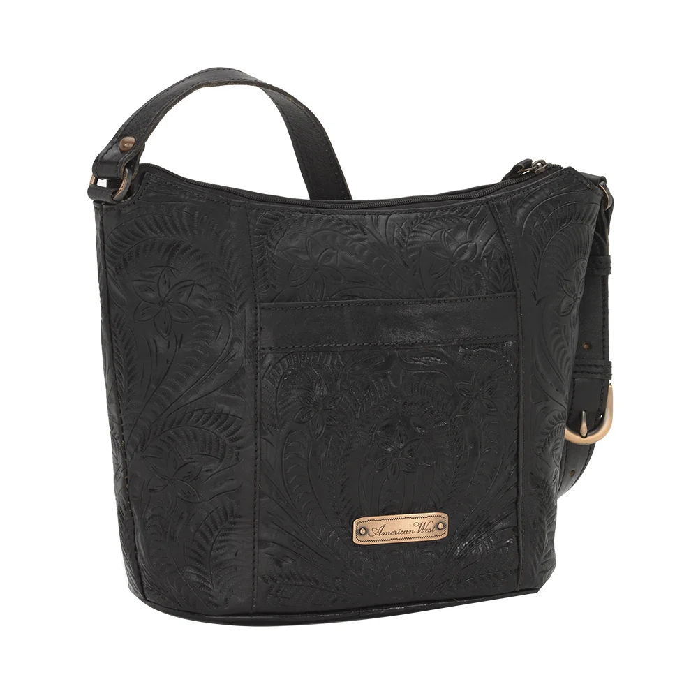 American West Hill Country Zip Top Bucket Tote - Image 8