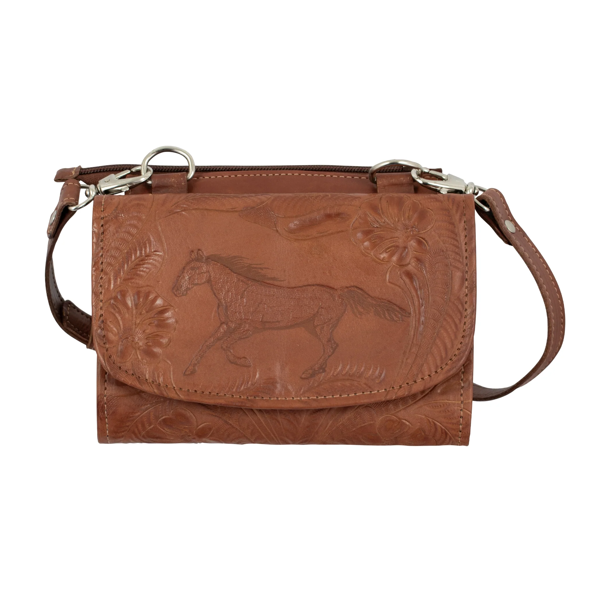 American West Hitchin' Post Small Crossbody Bag/Wallet - Image 3