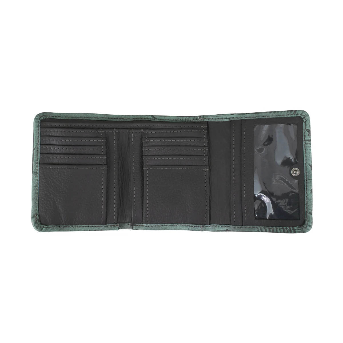 American West Ladies Small Tri-Fold Wallet - Image 9