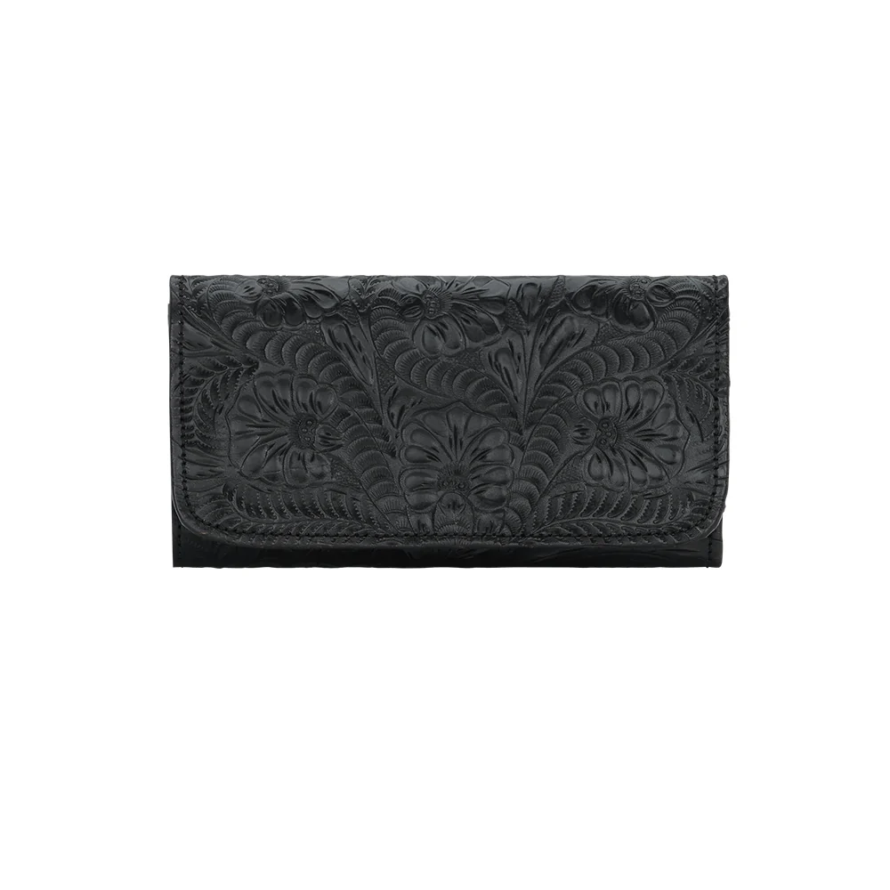 American West Ladies Tri-Fold Wallet - Image 2