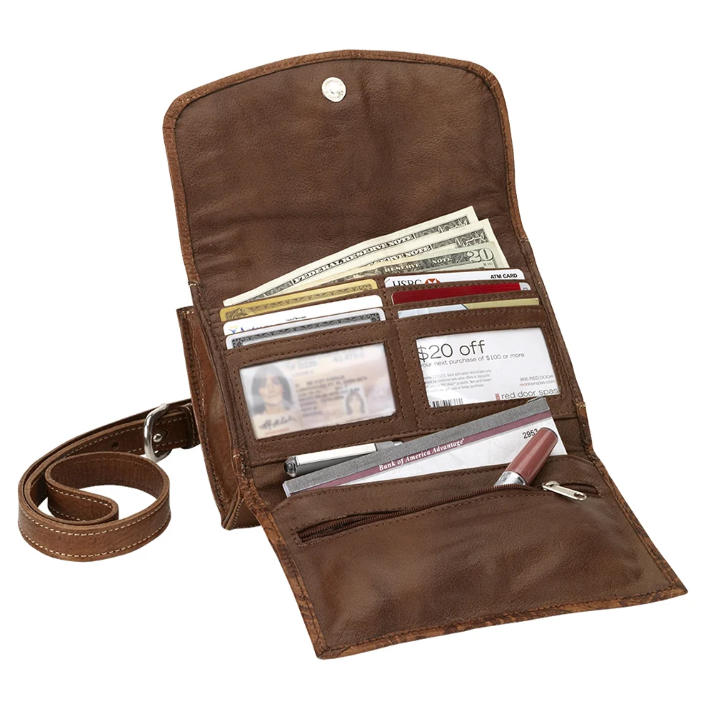 American West Lady Lace Small Crossbody Bag/Wallet - Image 4