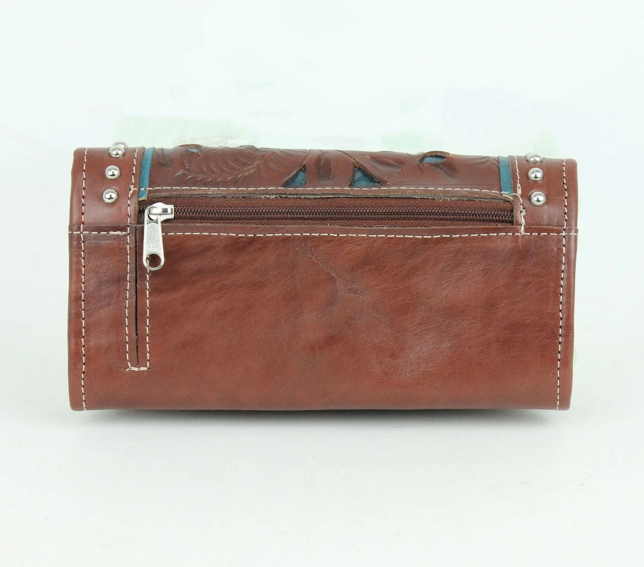 American West Lady Lace Tri-Fold Wallet - Image 6