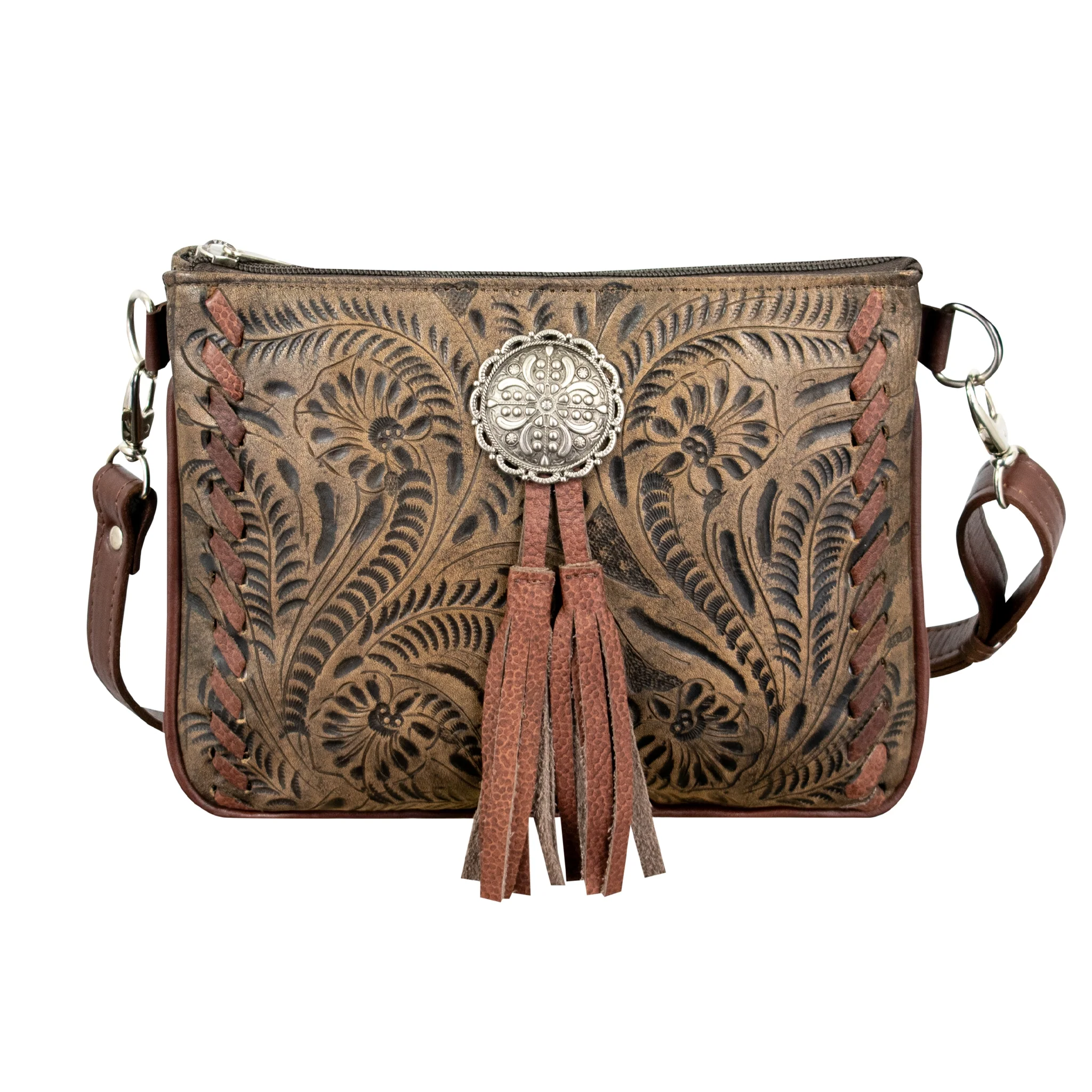 American West Lariats and Lace Multi-Compartment Crossbody - Image 3