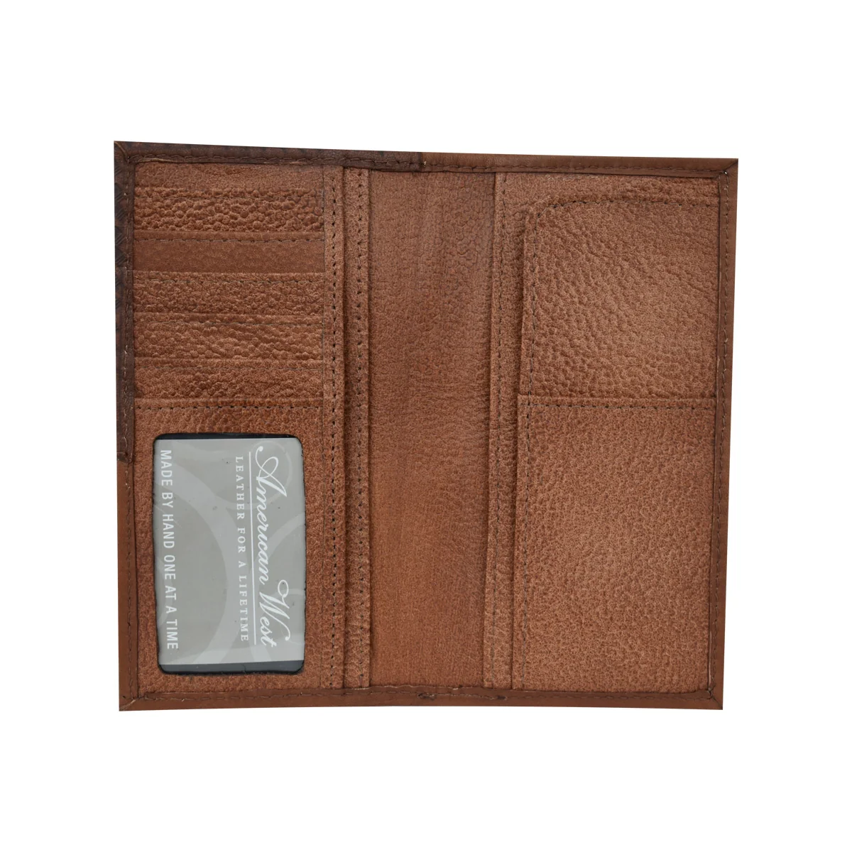 American West Mens Rodeo Wallet with Hair-On Hide - Image 3
