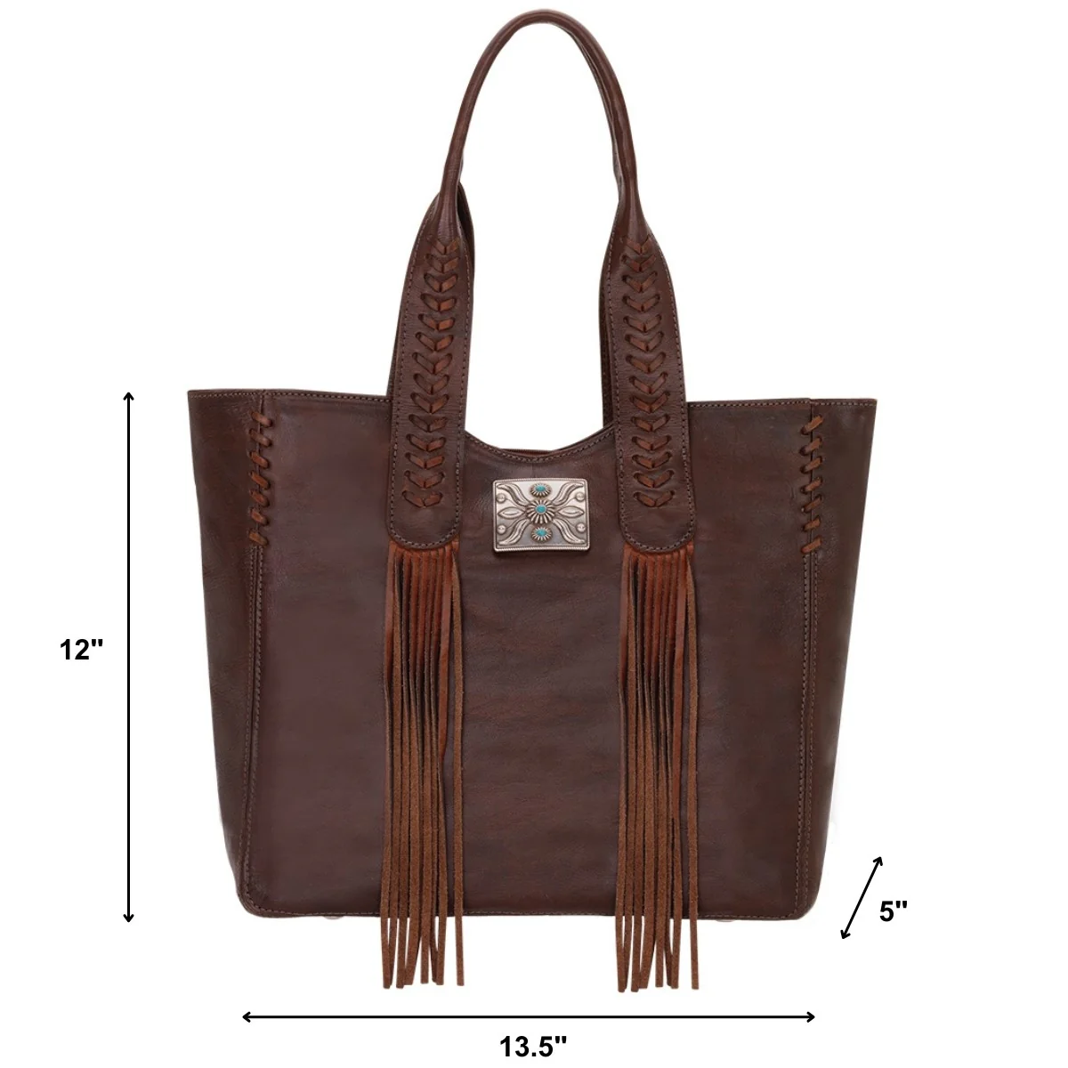 American West Mohave Canyon Large Zip Top Tote - Image 10