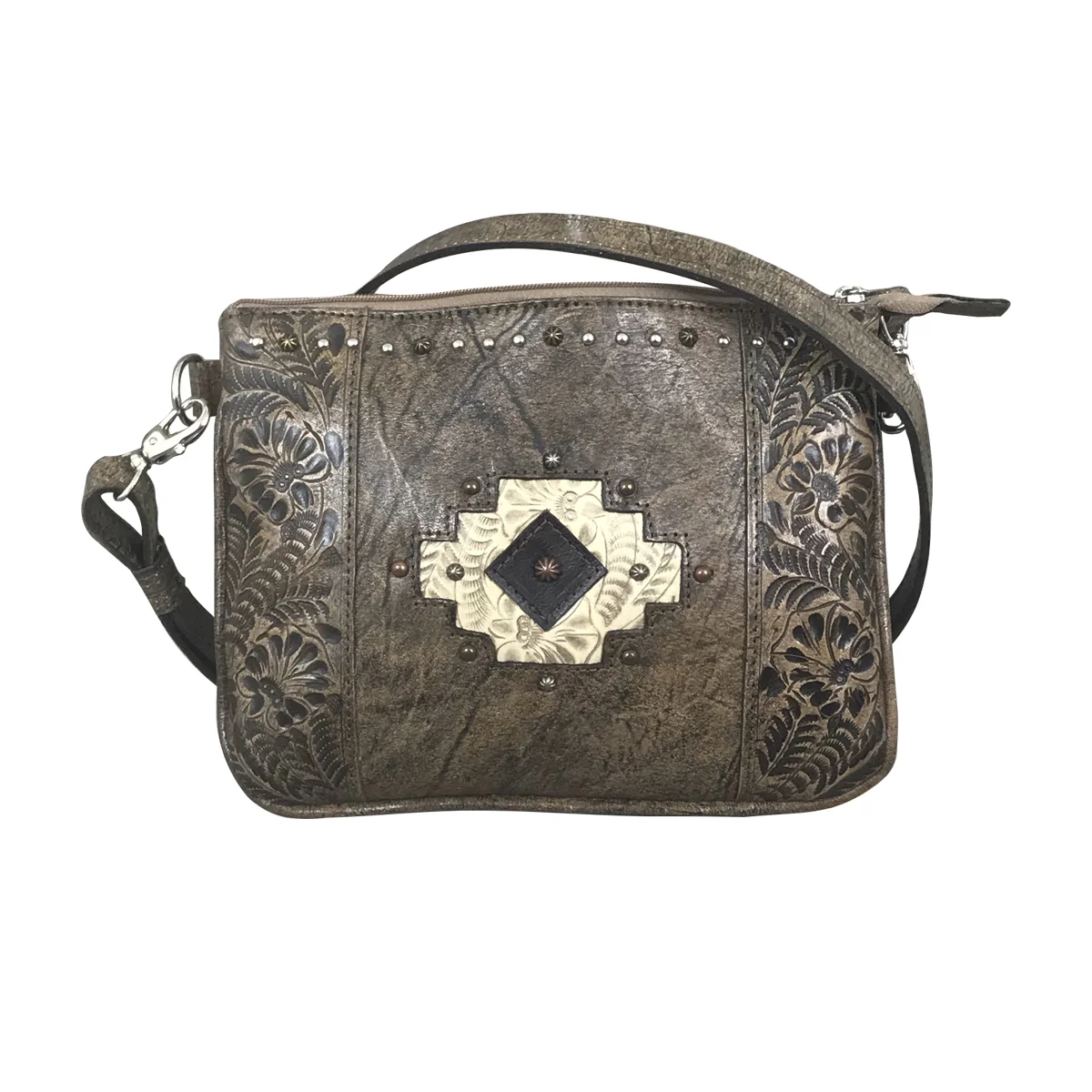 American West Navajo Soul Multi-Compartment Crossbody - Image 2