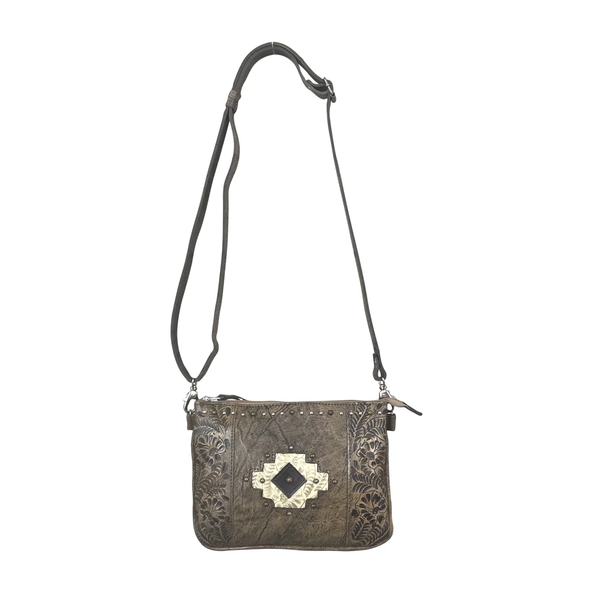 American West Navajo Soul Multi-Compartment Crossbody - Image 6