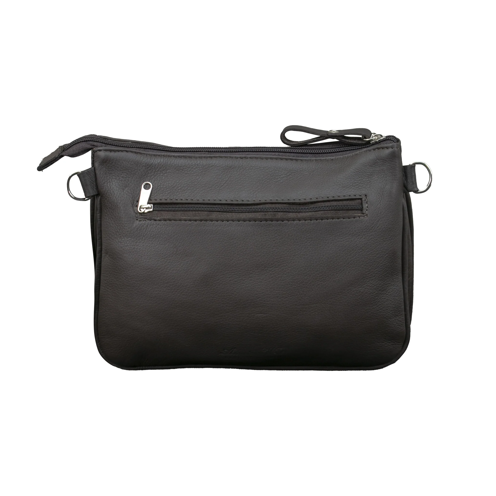 American West Pony Multi-Compartment Crossbody with Hair-On Hide - Image 3