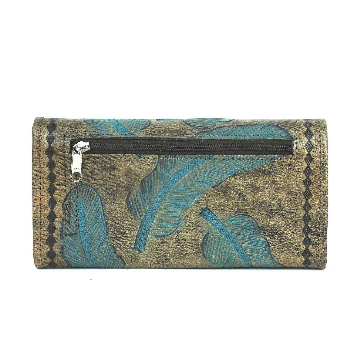 American West Sacred Bird Tri-Fold Wallet - Image 2