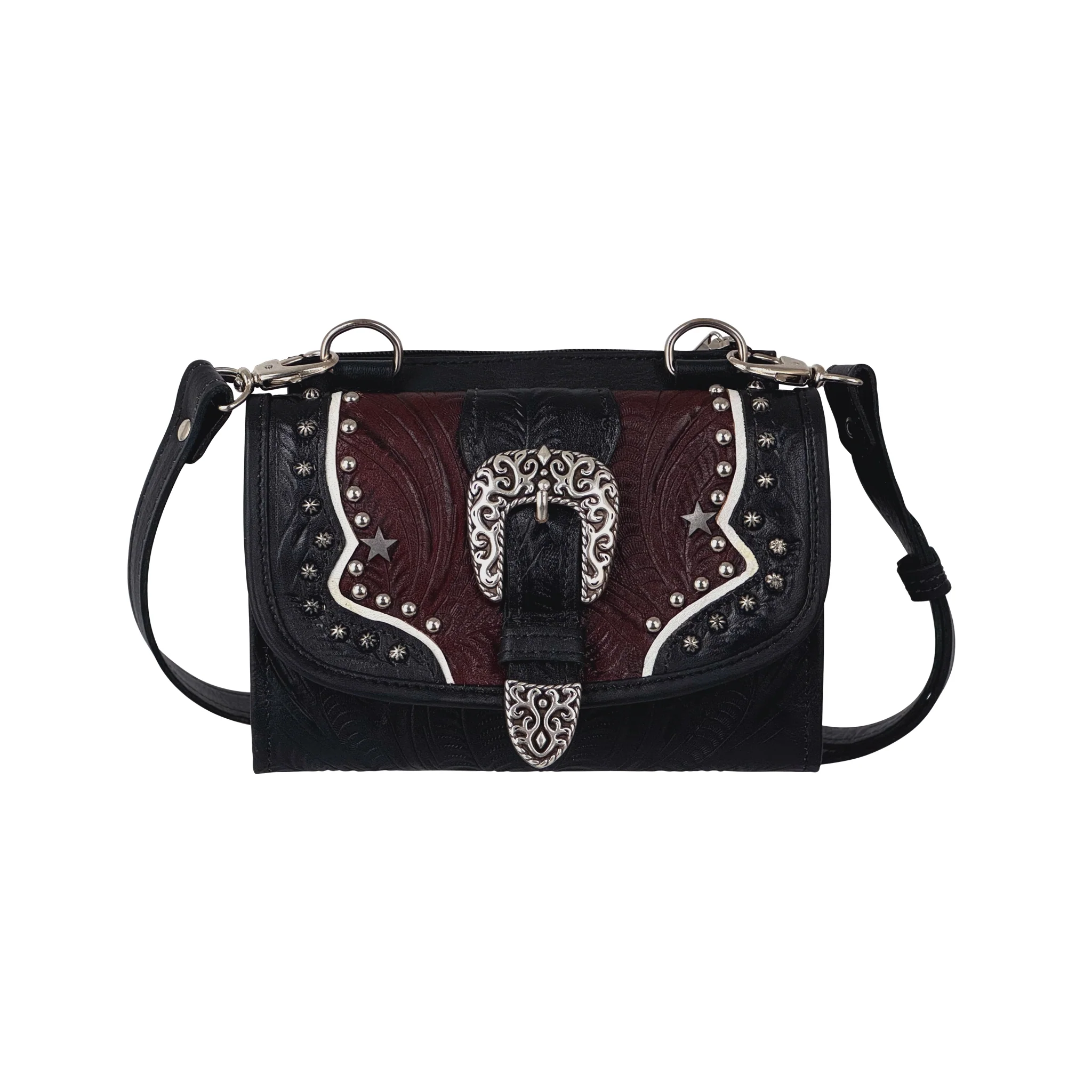 American West Texas Two Step Small Crossbody Bag/Wallet