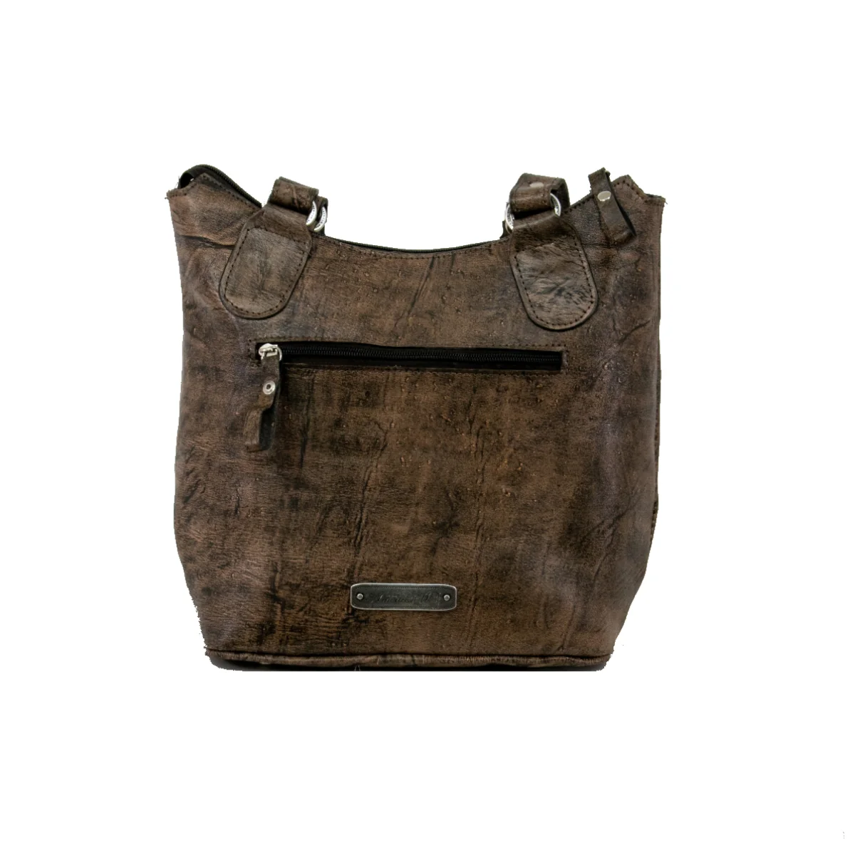 American West Tribal Weave Zip-Top Bucket Tote - Image 11