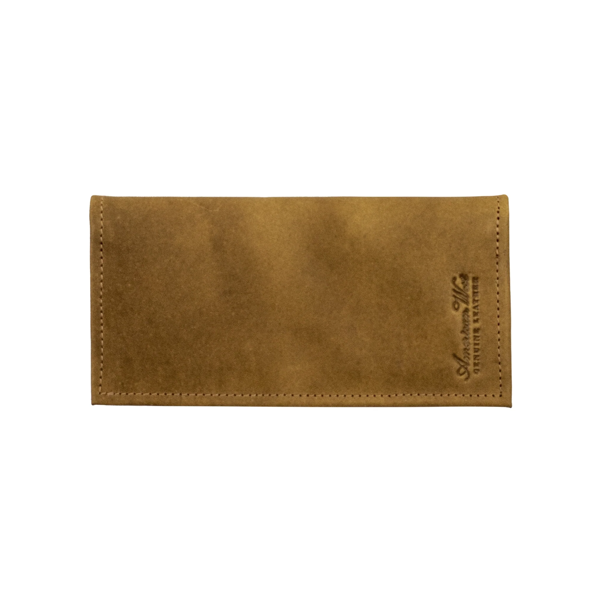 American West Waxed Leather Mens Rodeo Wallet - Image 4