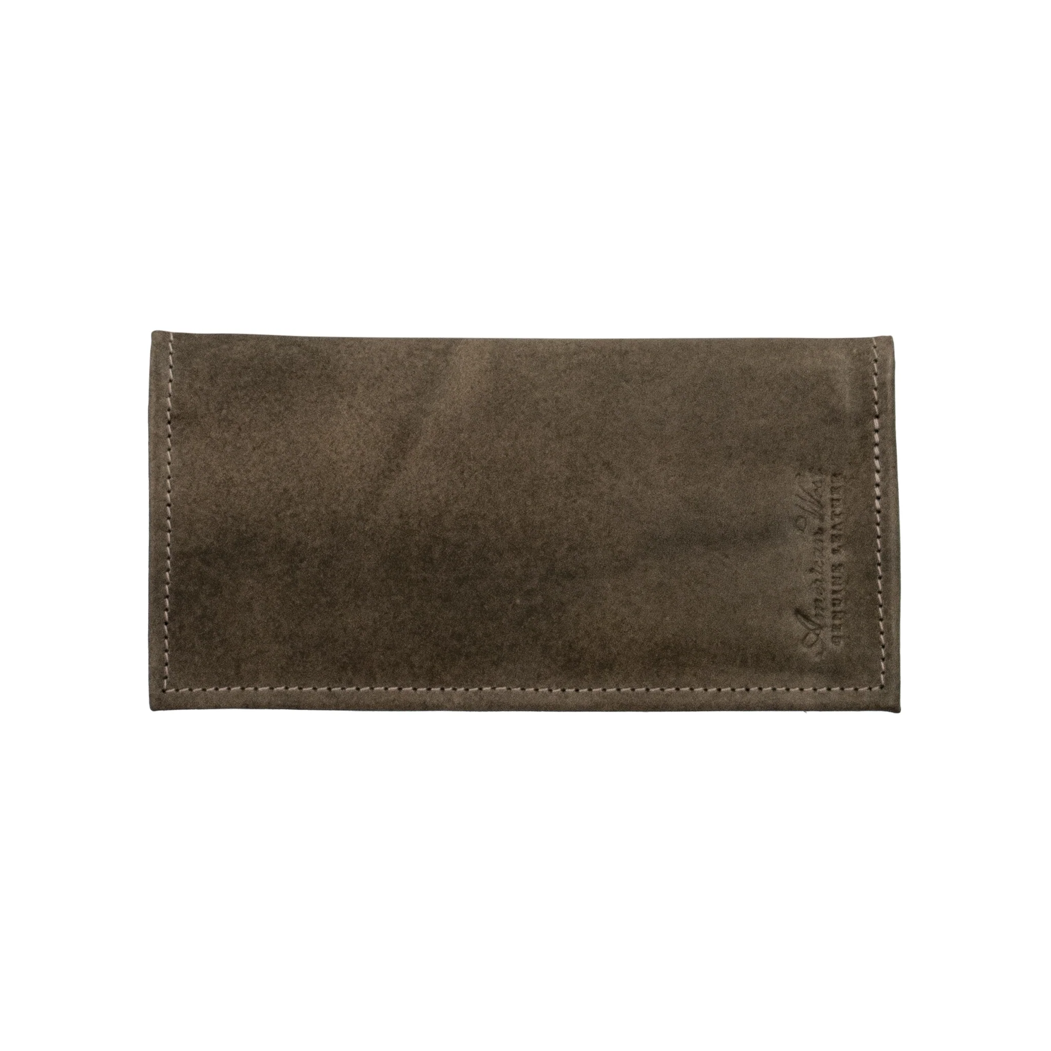 American West Waxed Leather Mens Rodeo Wallet - Image 9