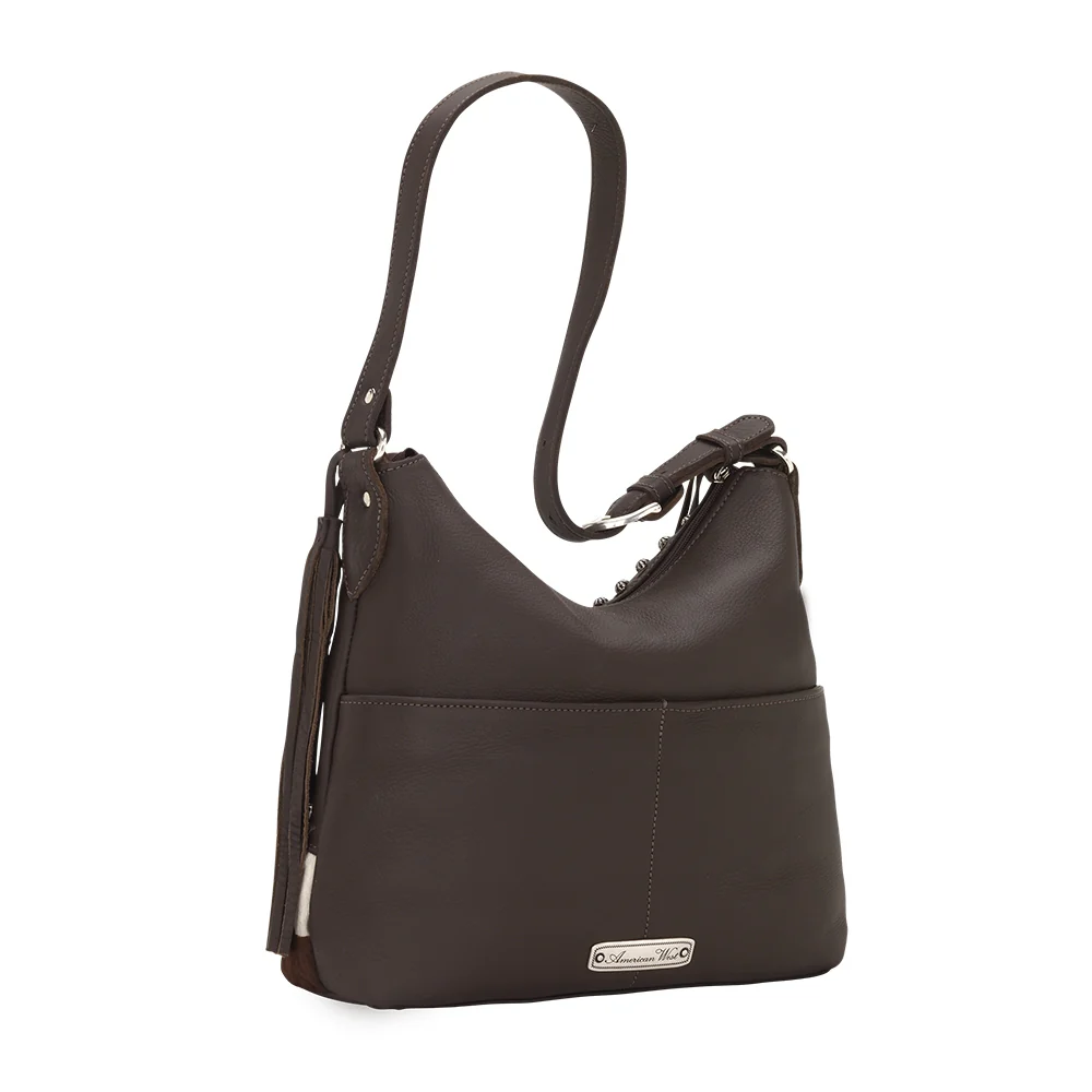 American West Wild Horses Zip Top Shoulder Bag - Image 12