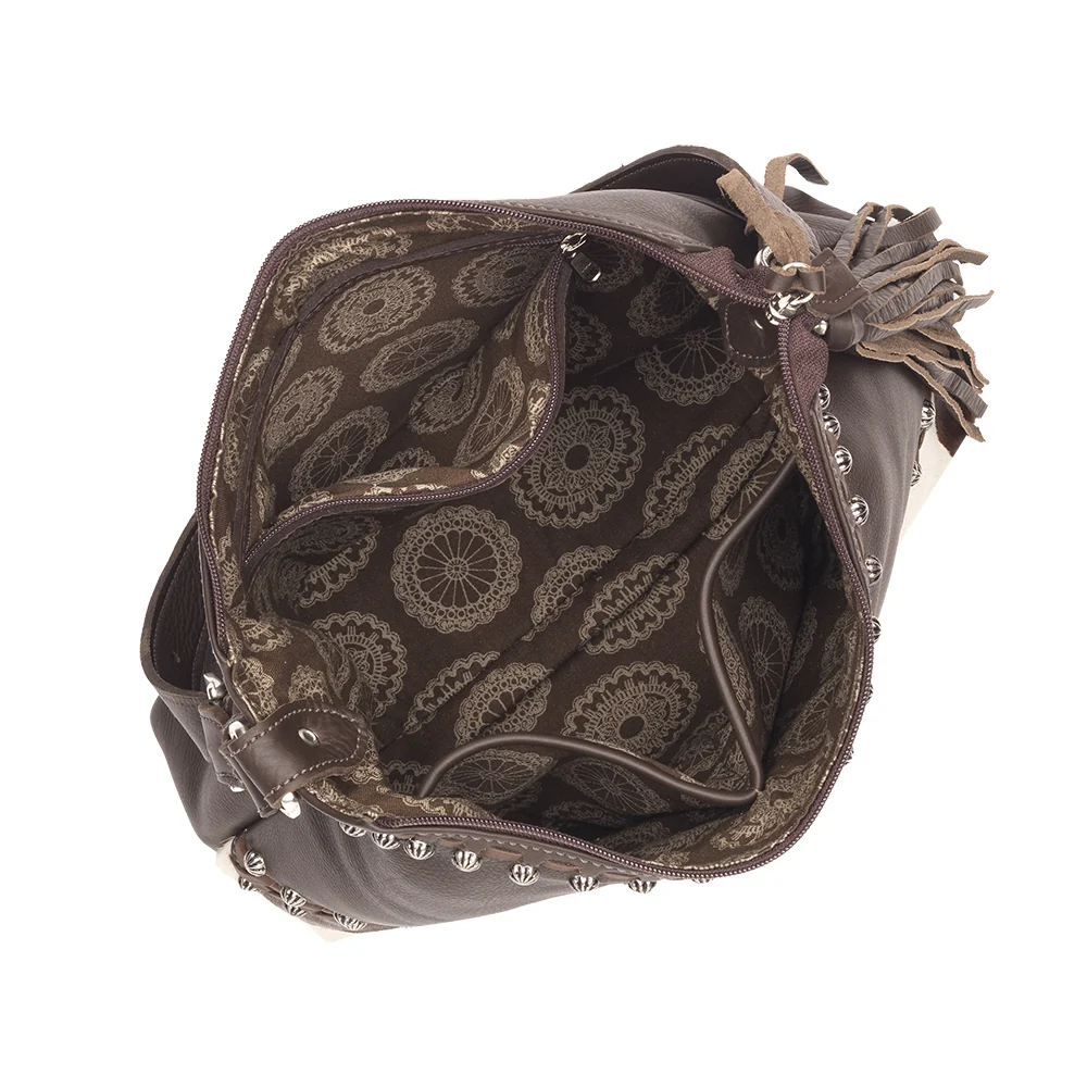 American West Wild Horses Zip Top Shoulder Bag - Image 13