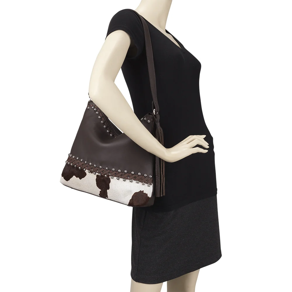 American West Wild Horses Zip Top Shoulder Bag - Image 14