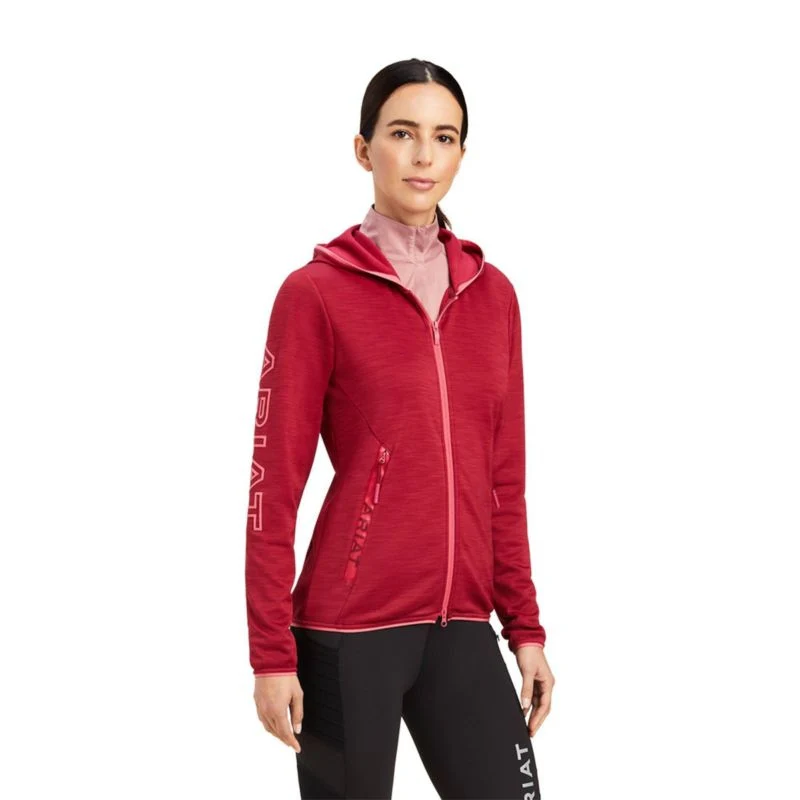 Ariat Ladies Byron Full Zip Hoodie - Image 2