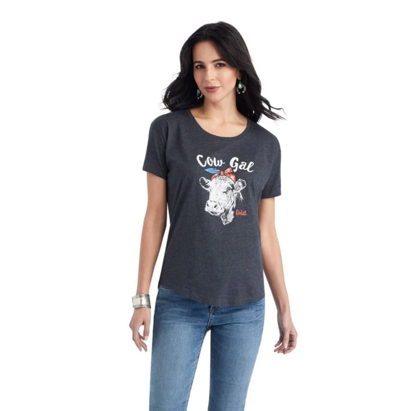Ariat Ladies Cow Gal Tee Shirt - Image 2