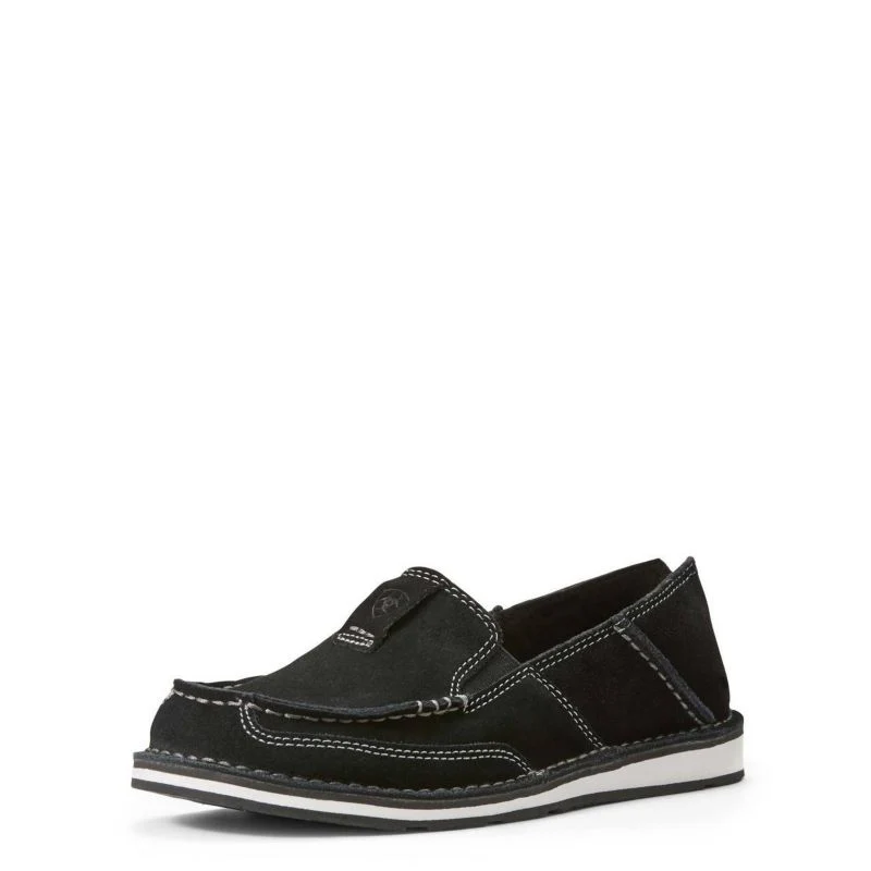 Ariat Ladies Cruiser Shoes 10 Black Suede - Image 4