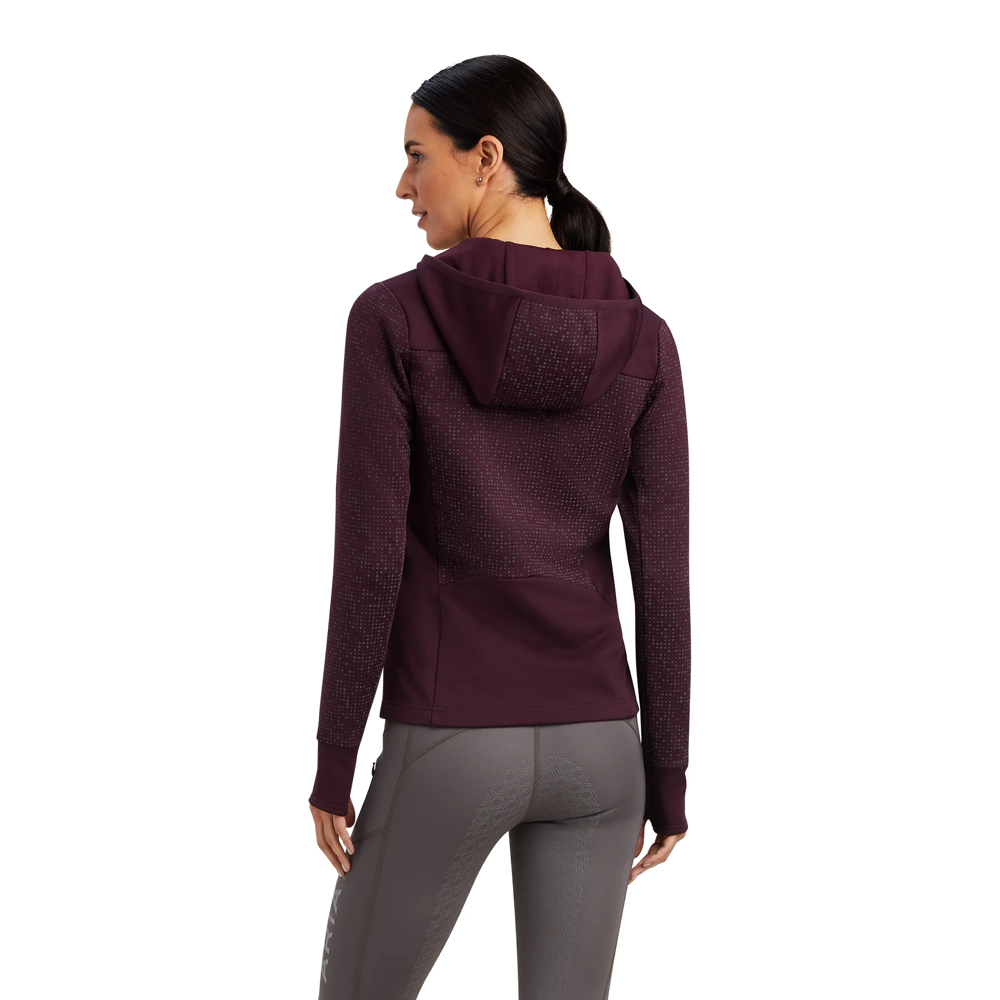 Ariat Ladies Lumina Full Zip Sweatshirt - Image 3