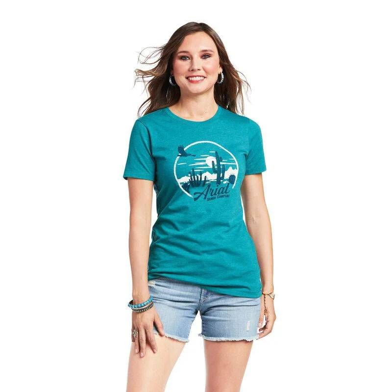 Ariat Ladies Opuntia Short Sleeve T-Shirt - Image 3