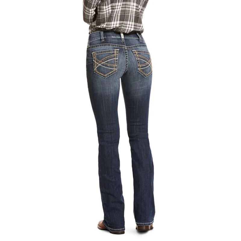 Ariat Ladies REAL Entwined Mid Rise Jeans - Image 2