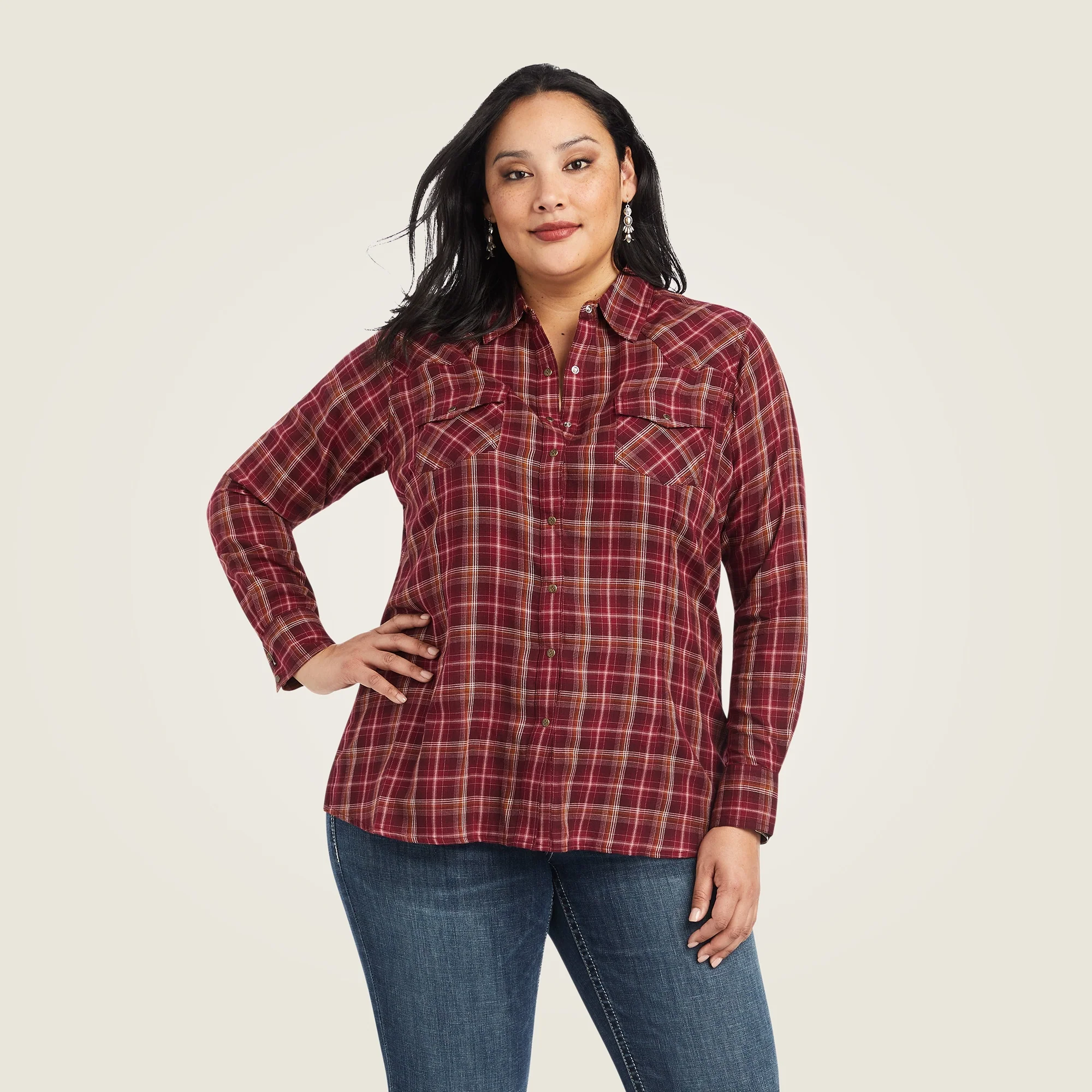 Ariat Ladies REAL Trail Blaze Snap Shirt